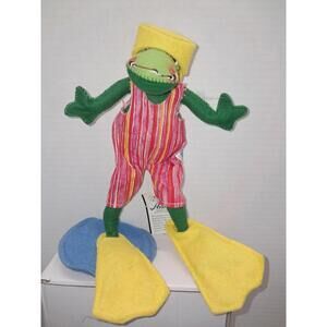 1999 Annalee Doll Frog In Diving Gear With Tags